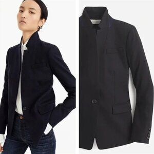 J.CREW REGENT Black Blazer Size 00 - Like New